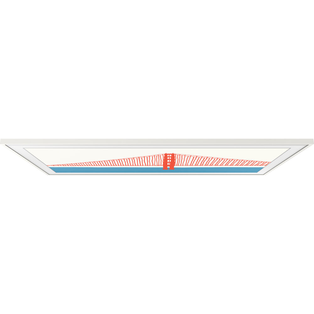 Samsung Customizable Bezel for the 43" The Frame TV | White